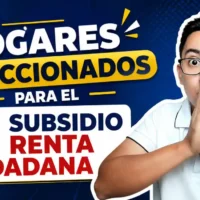 Hogares seleccionados para el subsidio
