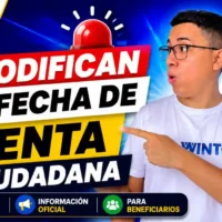 Modifican la fecha de renta ciudadana