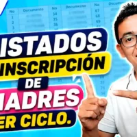 Inscripción de madres 3er ciclo
