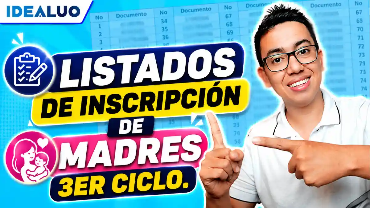 Inscripción de madres 3er ciclo