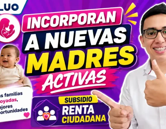 Incorporación de madres activas