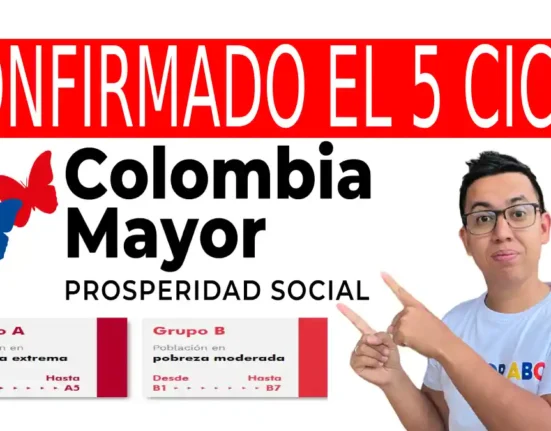 Confirmado Colombia mayor 5 ciclo