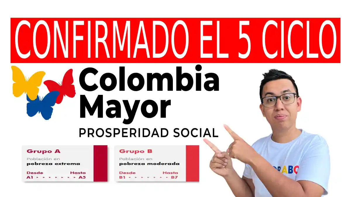 Confirmado Colombia mayor 5 ciclo