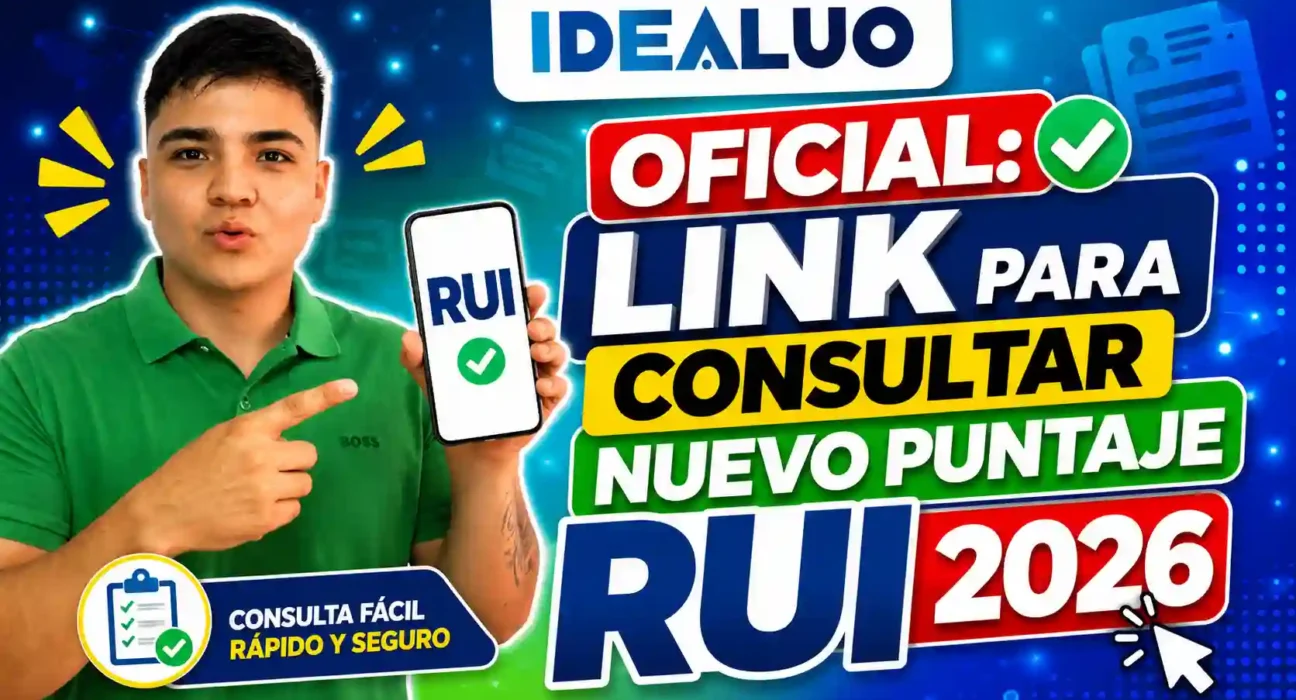 Link para consultar nuevo puntaje RUI