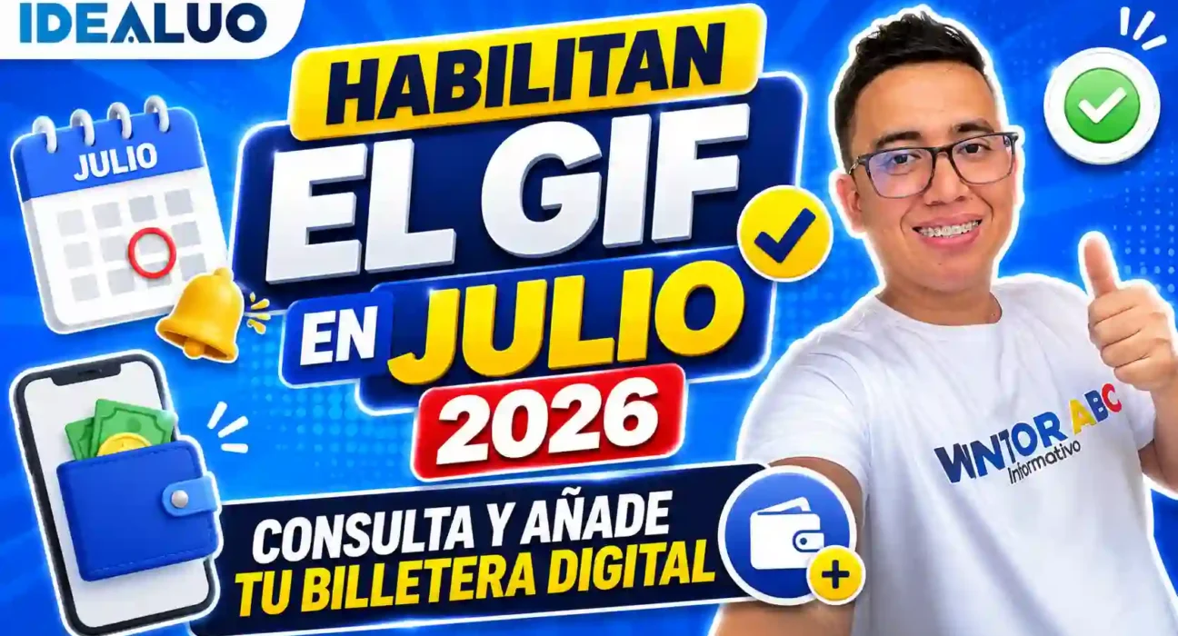 Habilitan el GIF en julio 2026