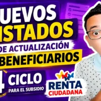 Actualización de beneficiarios 4 ciclo