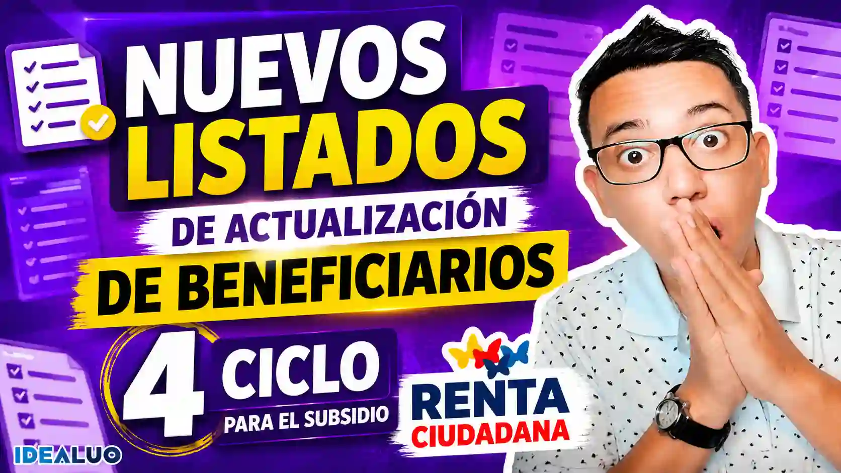 Actualización de beneficiarios 4 ciclo