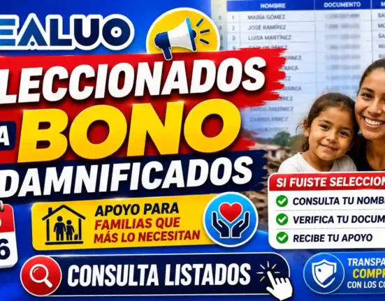 Bono de damnificados julio