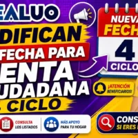 Modifican la fecha para renta ciudadana