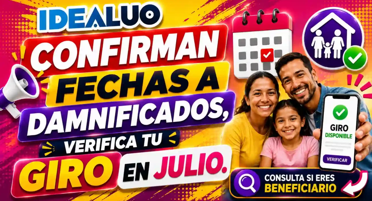 Confirman fechas a damnificados