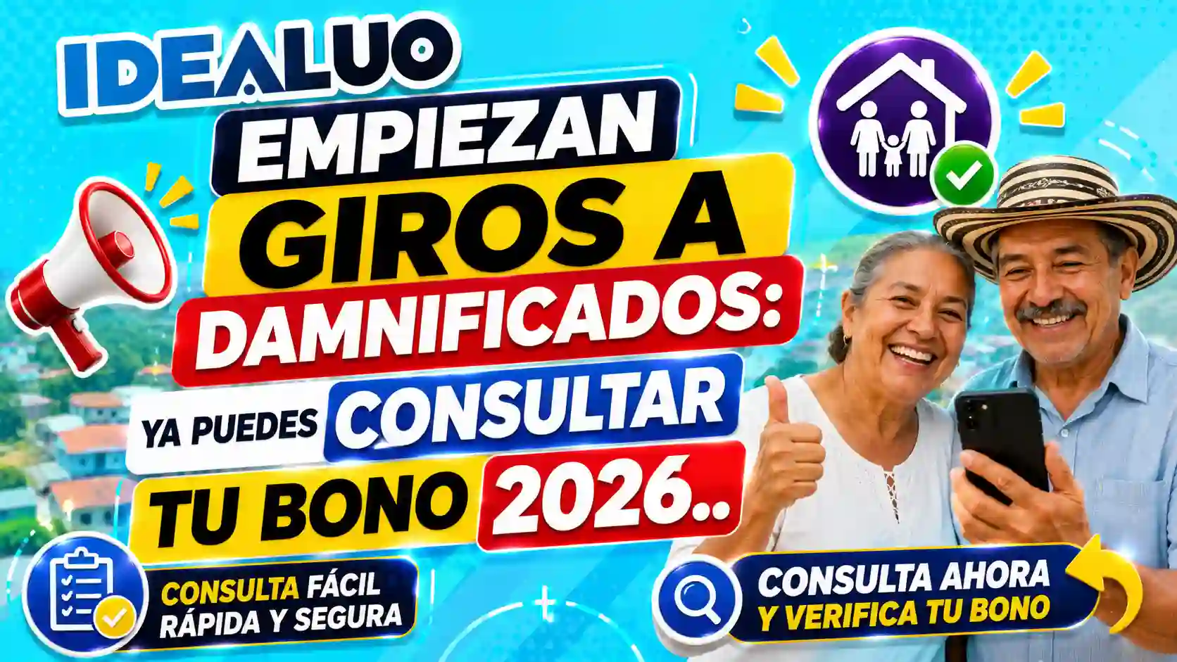 Empiezan giros a damnificados: Ya puedes consultar tu bono 2026. 1 Empiezan giros a damnificados