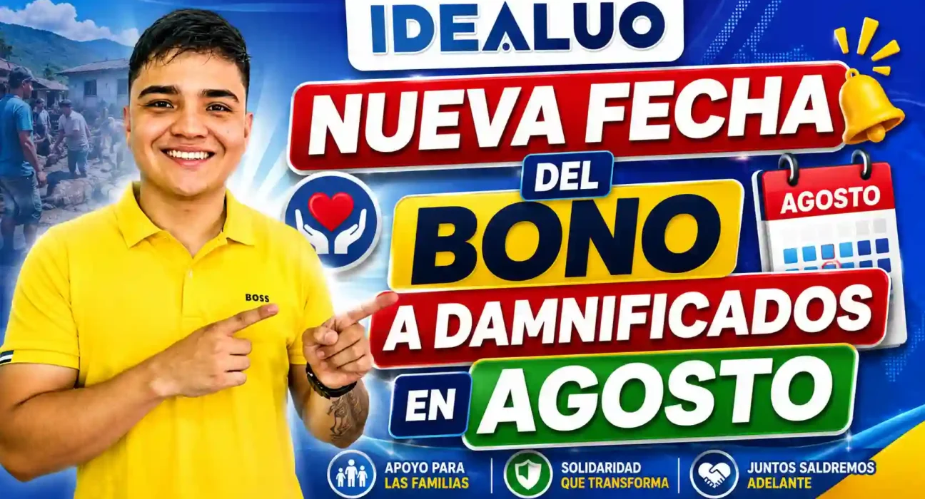 Nueva fecha del bono a damnificados
