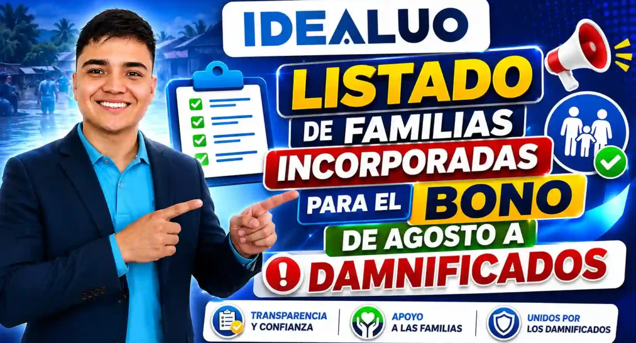 Familias incorporadas para el bono