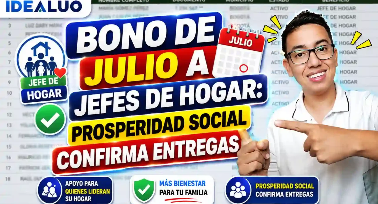 Bono de julio a jefes de hogar