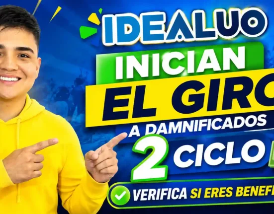 Inician el giro a damnificados 2 ciclo