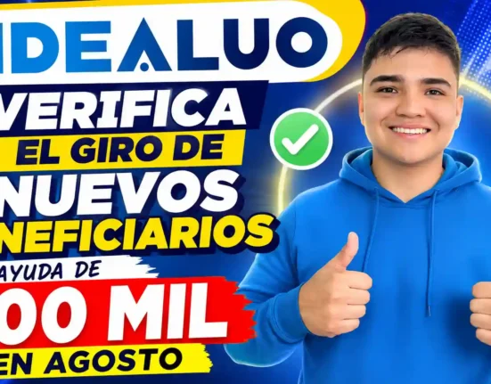 Verifica el giro de nuevos beneficiarios