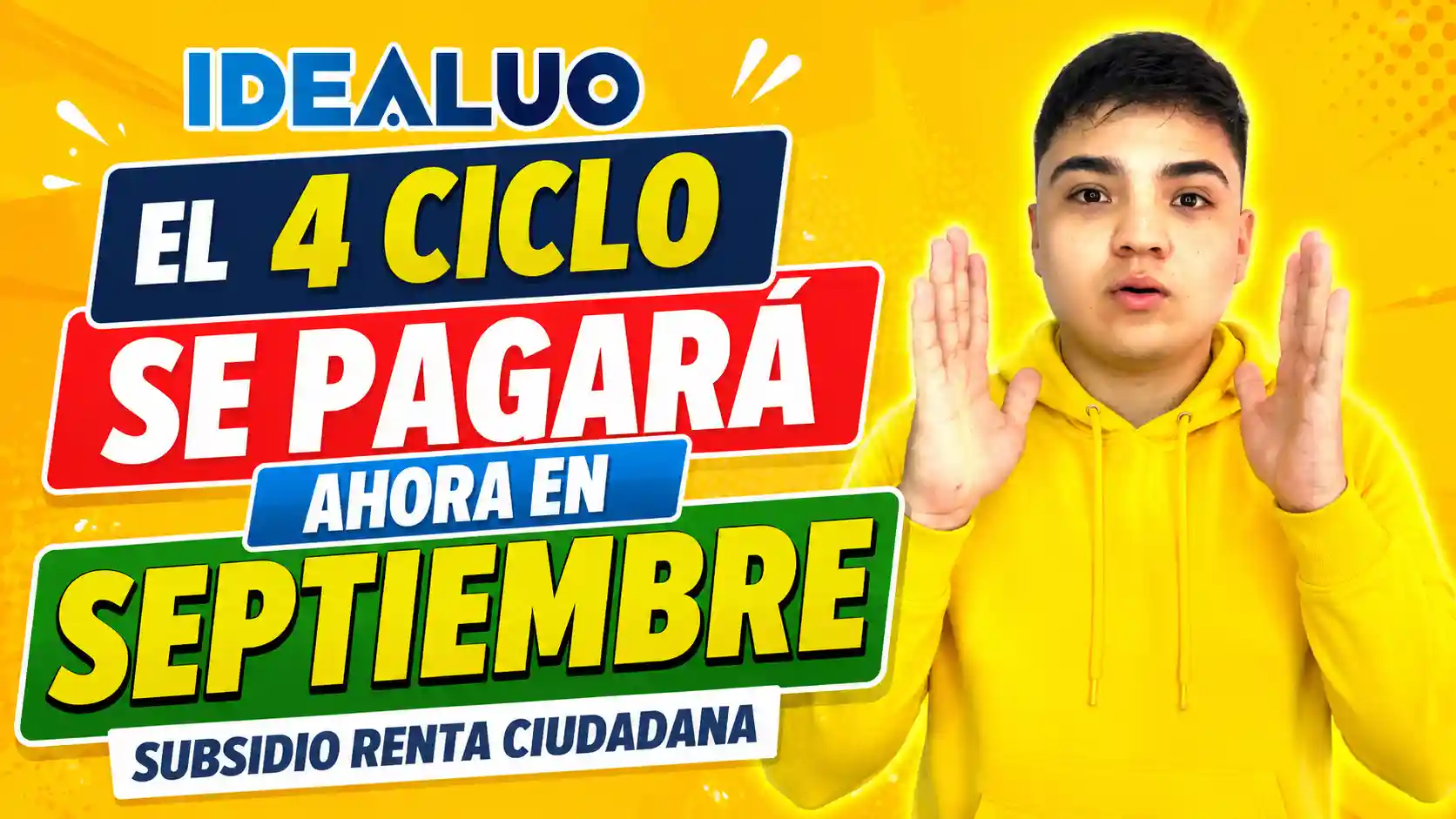 El 4 ciclo se pagará ahora en septiembre