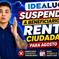 Suspenden a beneficiarios de renta ciudadana