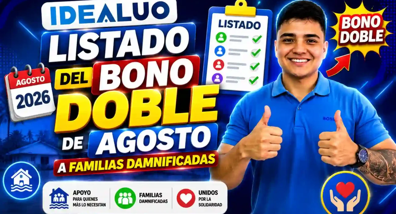 Consulta el bono doble de agosto