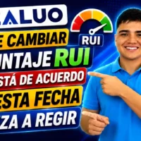 Puede cambiar su puntaje RUI