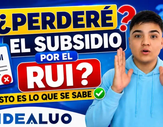 ¿Perderé el subsidio por el RUI?