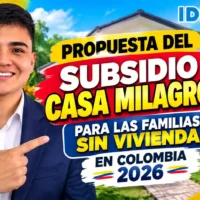 Propuesta del subsidio casa milagro