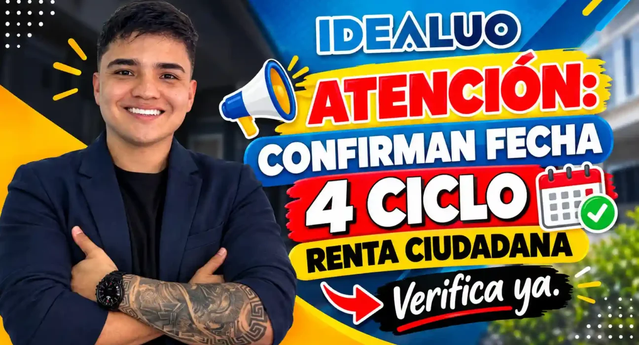 Confirman fecha 4 ciclo renta ciudadana