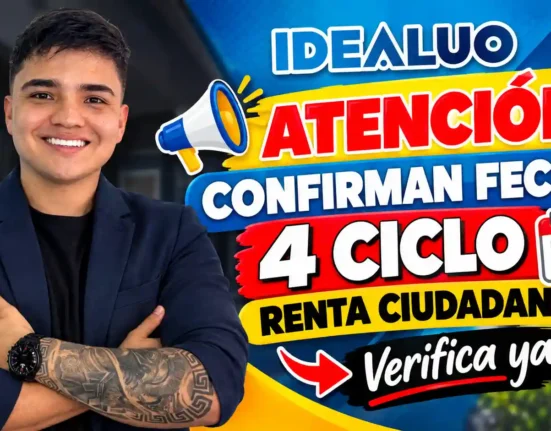 Confirman fecha 4 ciclo renta ciudadana