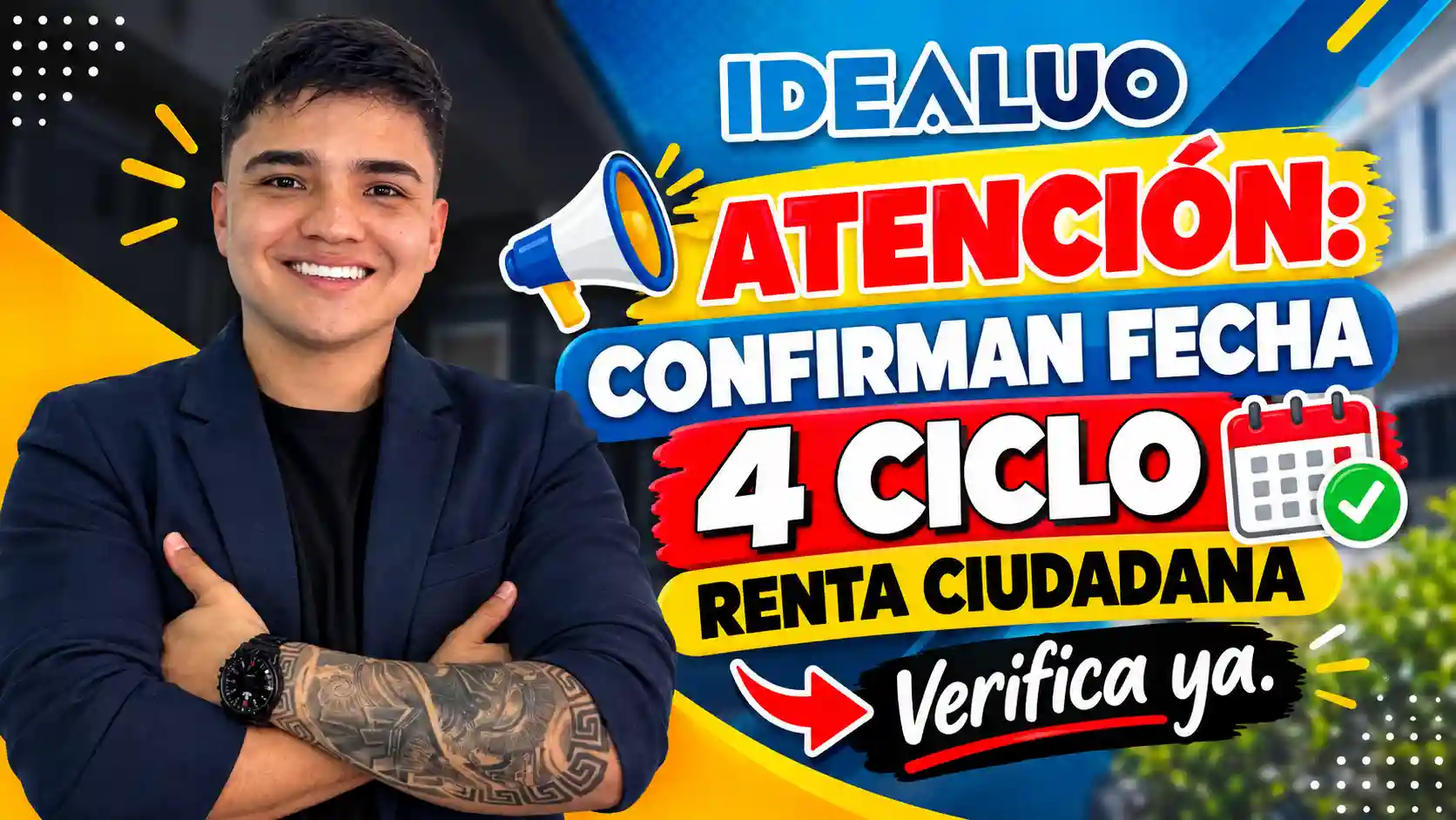 Atención: Confirman fecha 4 ciclo renta ciudadana, verifica ya. 1 Confirman fecha 4 ciclo renta ciudadana