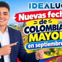 Nuevas fechas de Colombia mayor