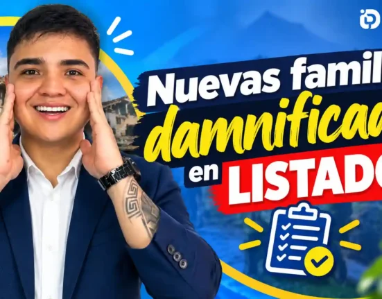Listado de familias damnificadas