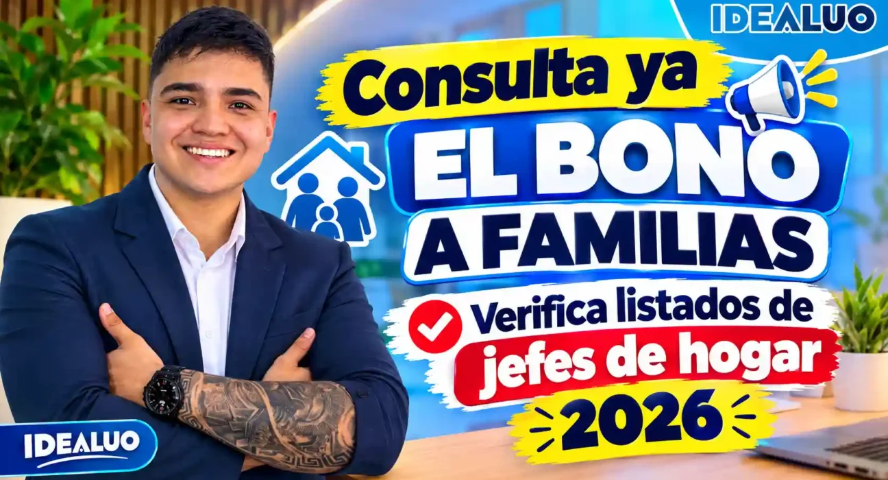 Consulta ya el bono a familias