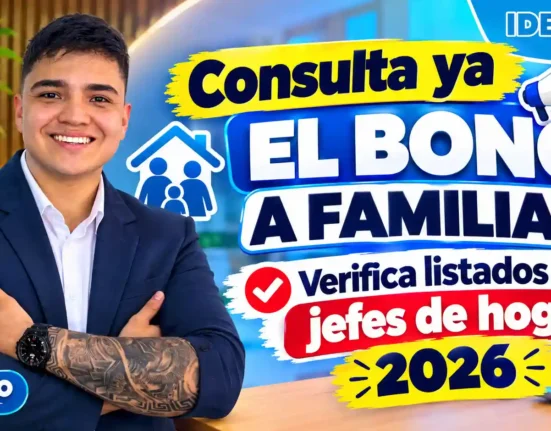 Consulta ya el bono a familias