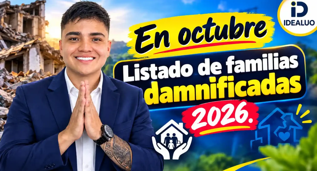 Listado de familias damnificadas