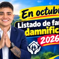 Listado de familias damnificadas