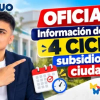 Información de fechas 4 ciclo