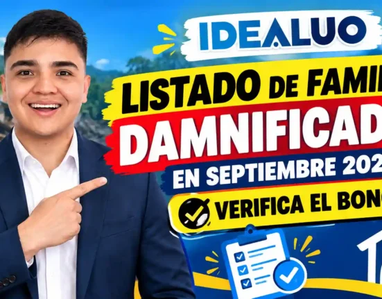 Listado de familias damnificadas