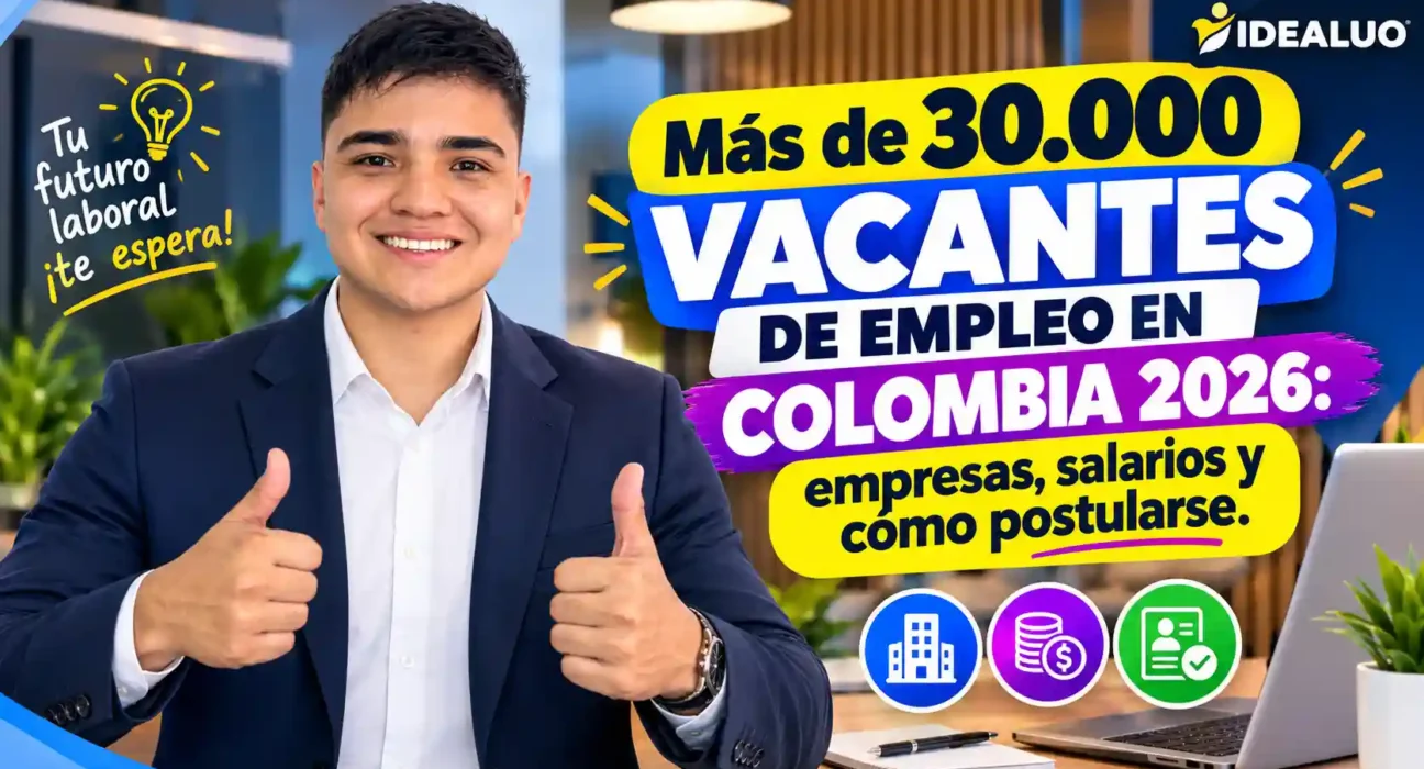 Vacantes de empleo en Colombia 2026