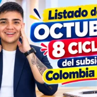 Listado de octubre 8 ciclo