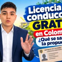 Licencia de conducción gratis en Colombia