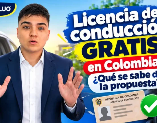 Licencia de conducción gratis en Colombia