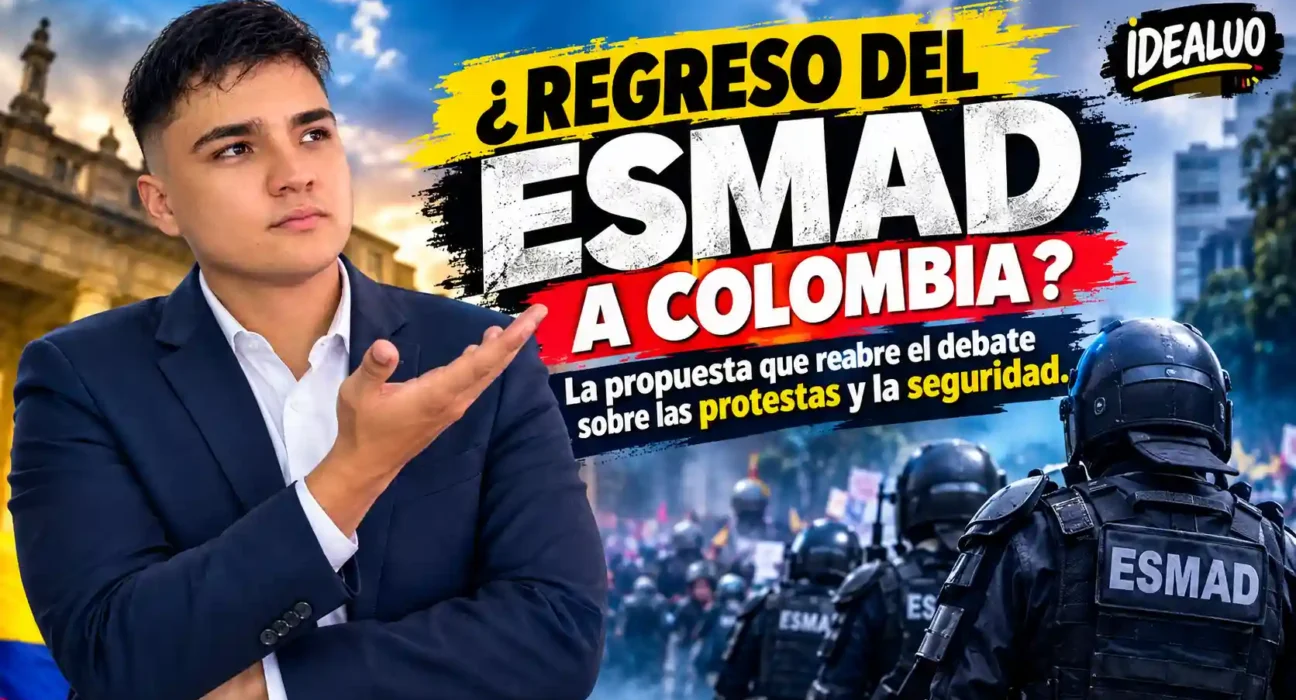 Regreso del ESMAD a Colombia
