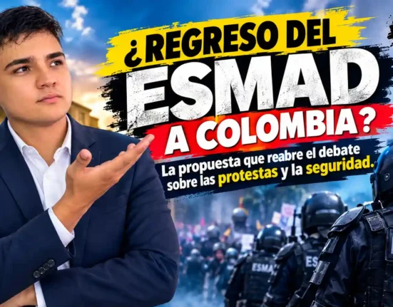 Regreso del ESMAD a Colombia