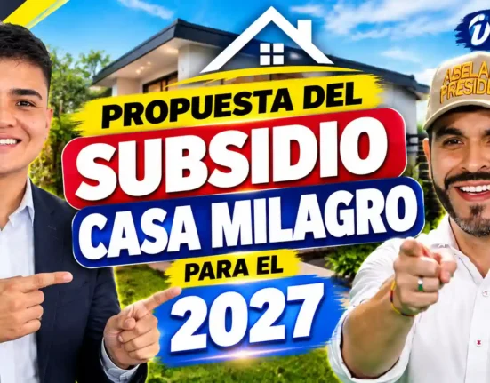 Propuesta del subsidio casa milagro